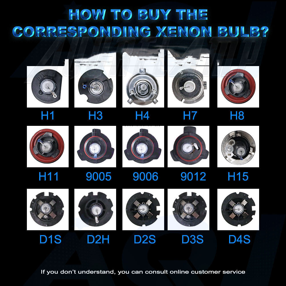 NEW Set of OEM D2S Xenon Headlight Bulb D2S HID Bulbs Set 4500k 5500k 6500k