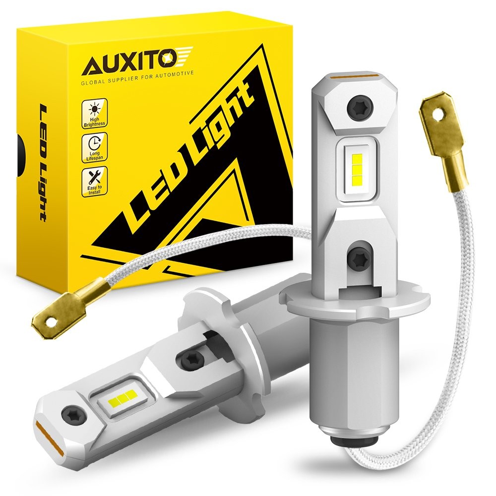 AUXITO Light H3 Fog Bulbs White 6500K Xenon kit LED Conversion New Version EOOH
