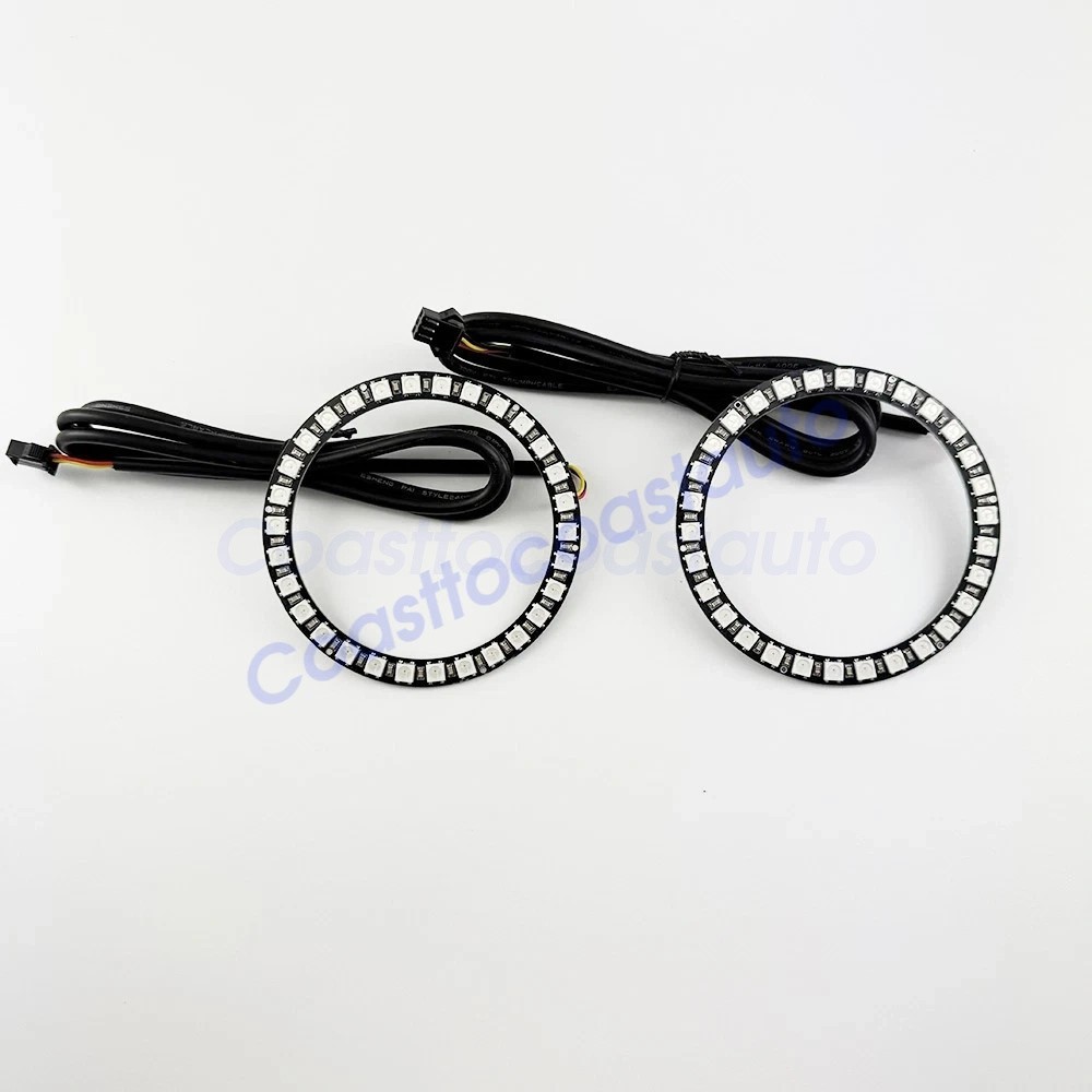 For 11-20 Chrysler 300 C S RGBW LED Headlight DRL Board Halo Ring Kit App