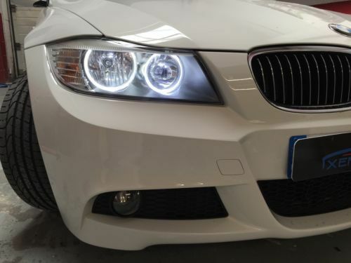 1000LM No Error Canbus LED ANGEL EYE MARKER DRL BULB FOR E90 LCI 09-11 335i 328i