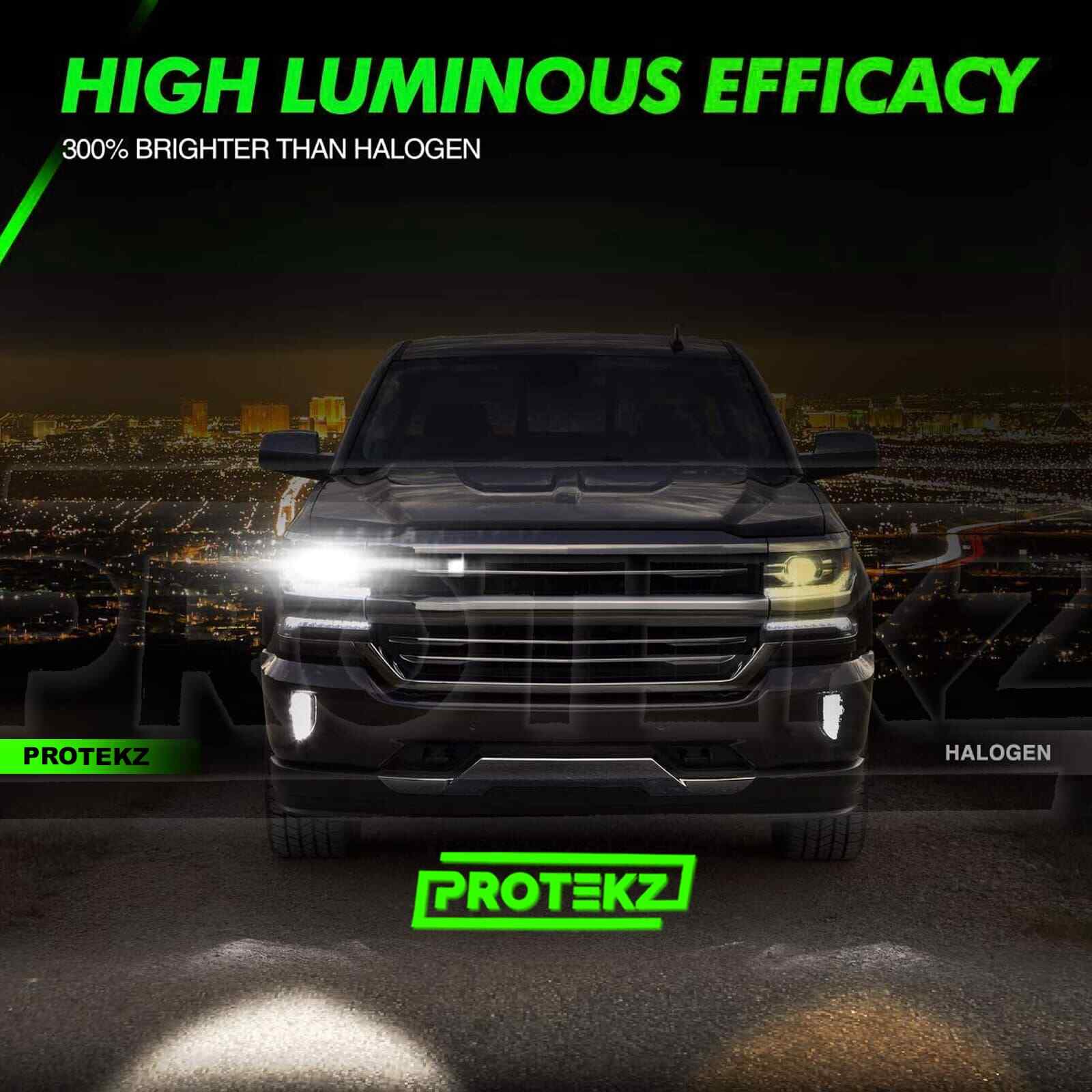 LED Headlight Bulbs Kit CREE H11 6000K for 2008-2015 Subaru Impreza