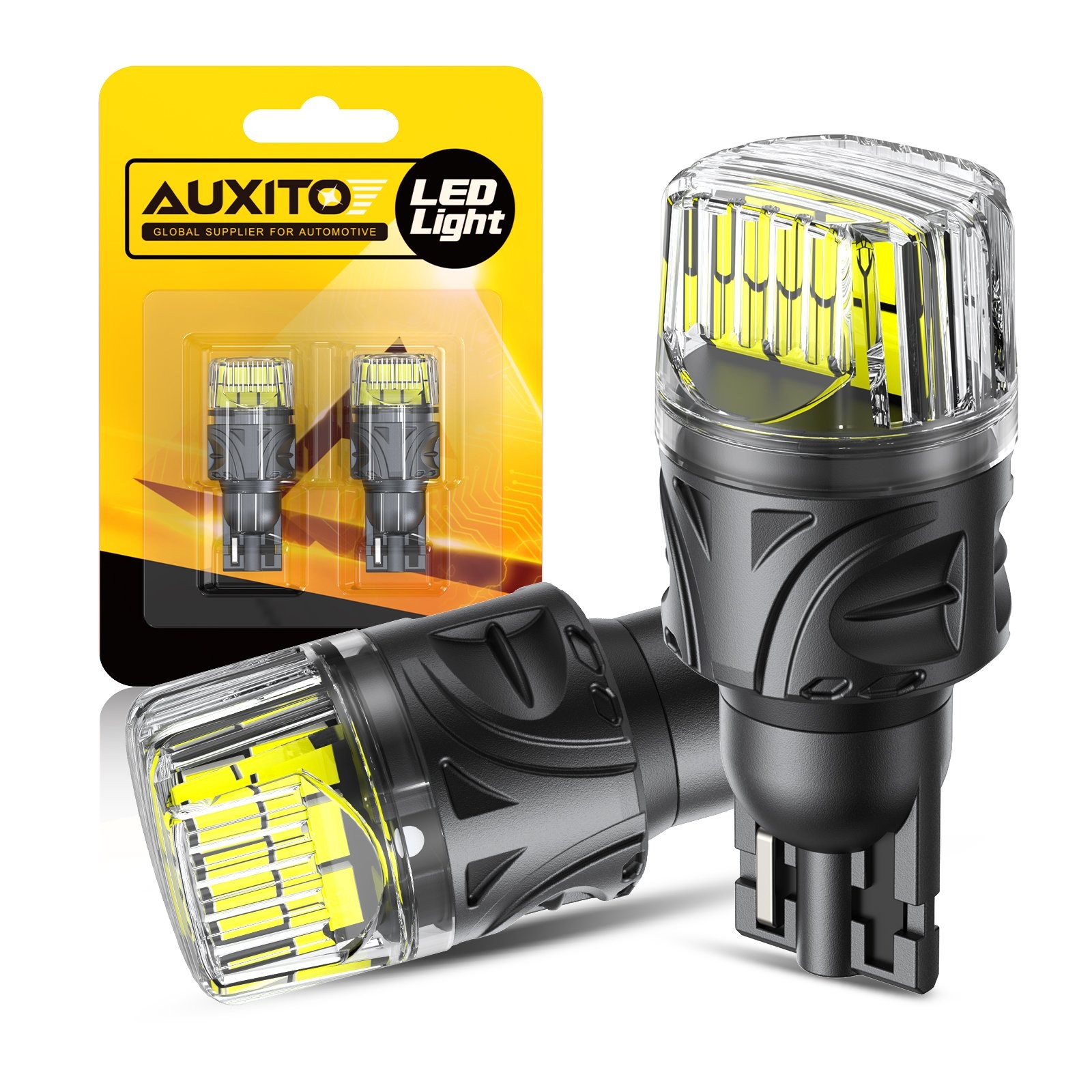 2x T15 921 912 LED Reverse Backup Light Bulbs W16W 916 6500K Super Bright White