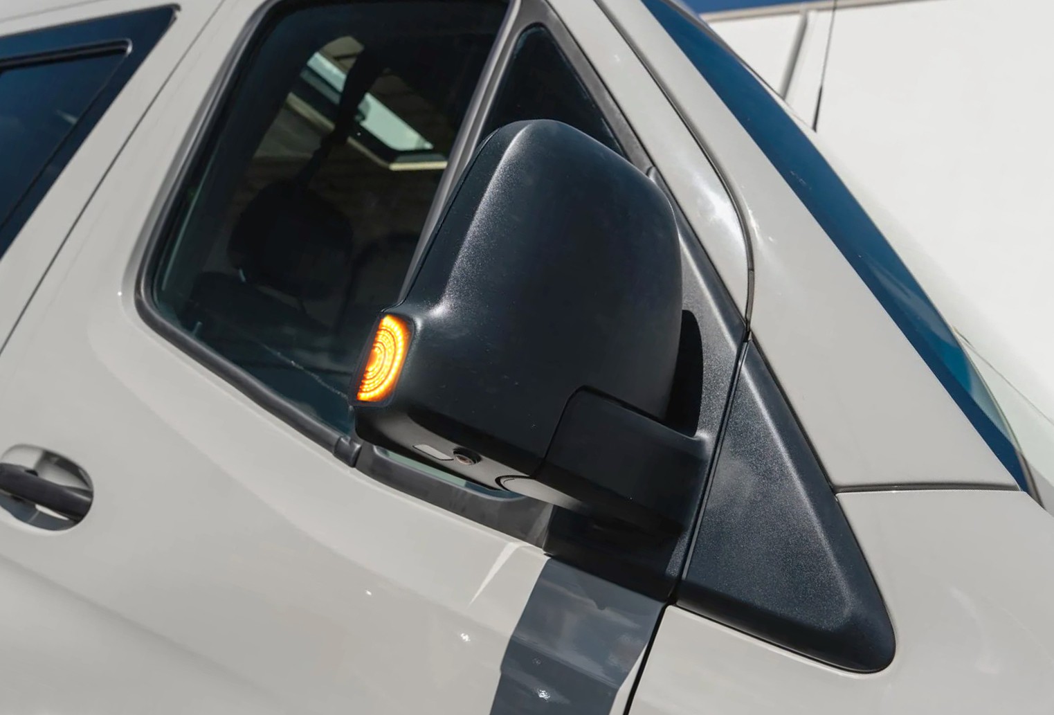 Smoke Lens Amber Full LED Side Mirror Turn Signal Lamp For 2018-up Sprinter Van