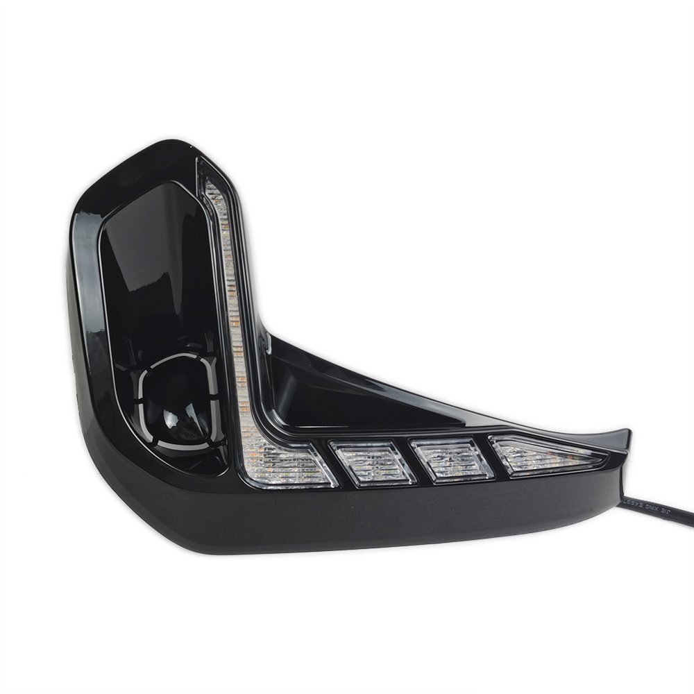 LED DRL for Toyota Hilux Revo 2020 2021 Daytime Running Light w/ Dynamic Turn