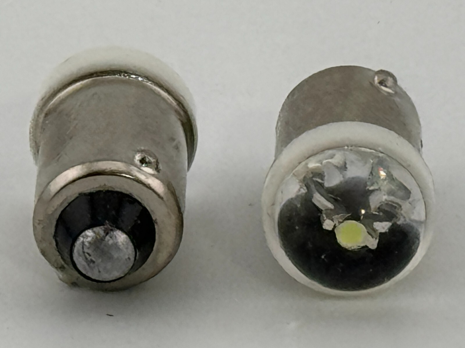 Rebaydo™ 2pcs BA9S LED Bulb 6 to 12 Volt DC Short Round Light