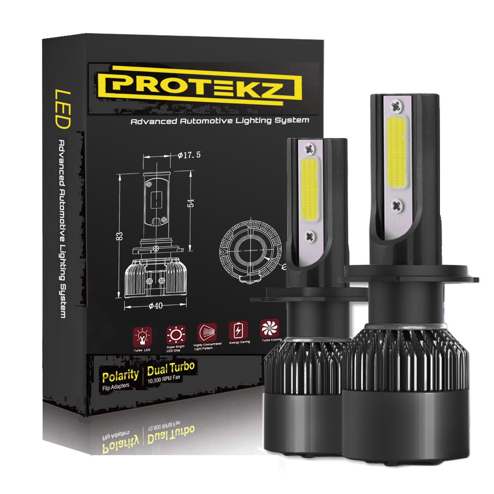 LED Headlight Kit H11 6000K White FogLight CREE Bulb for NISSAN Xterra 2005-2015