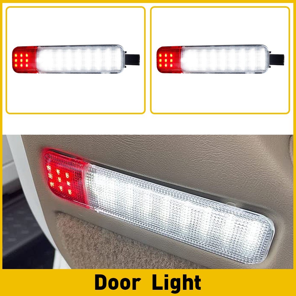 2PCS LED Door Courtesy Light Lamp Fit Chevrolet 2002-2006 Avalanche 1500 2500