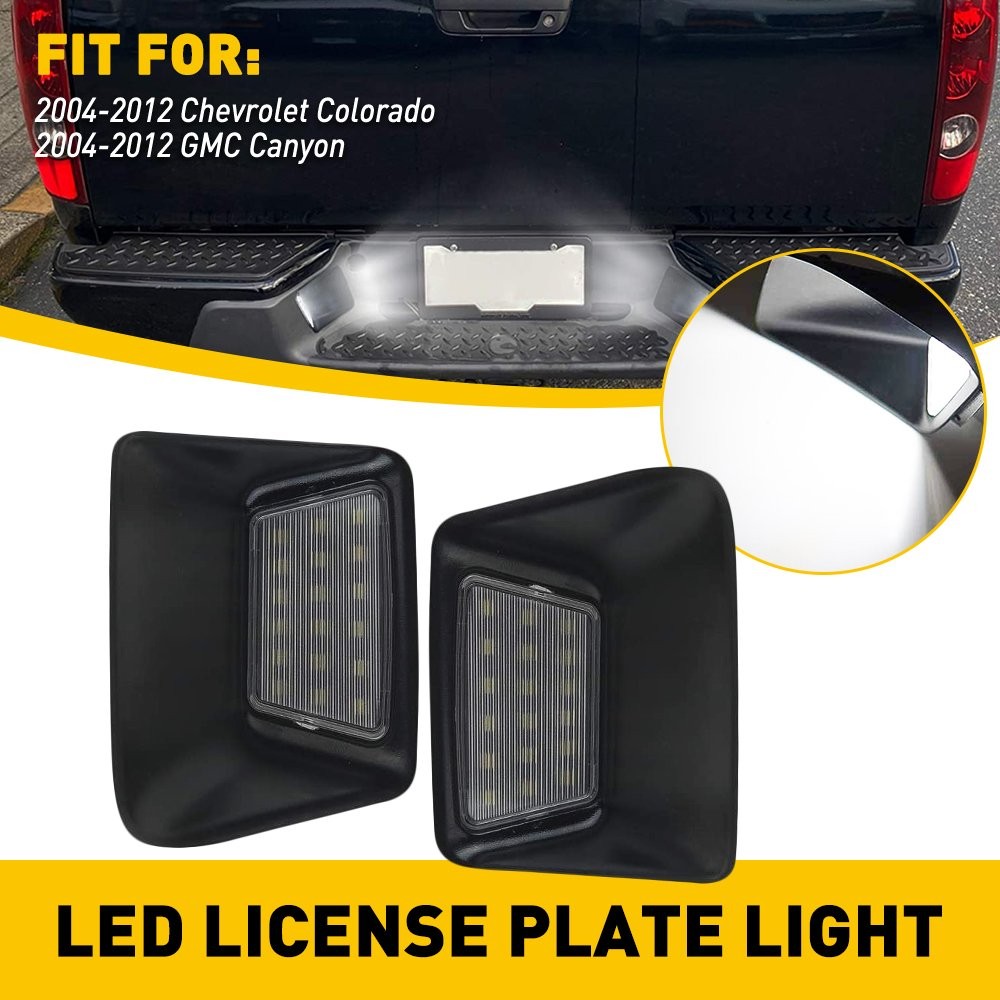 AUXITO 18LED License Plate Light For 2004-2012 Chevy Colorado /GMC Canyon