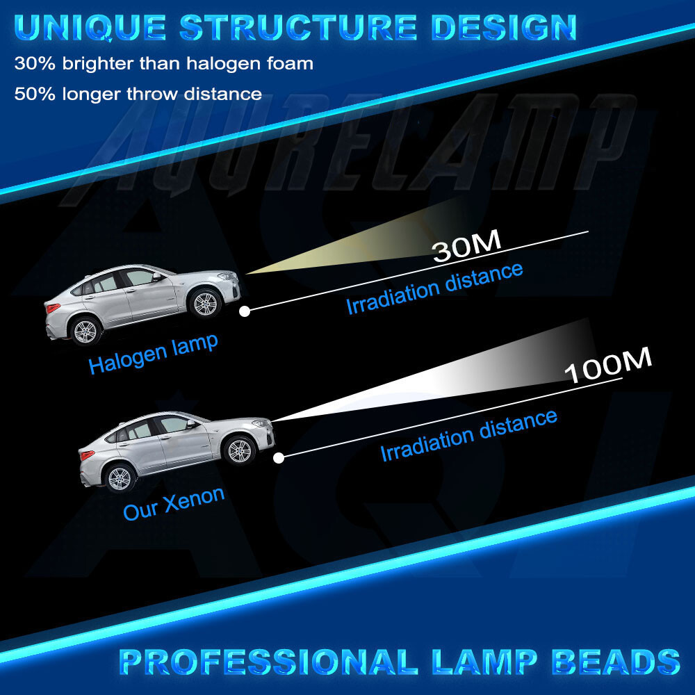 NEW Set of OEM D2S Xenon Headlight Bulb D2S HID Bulbs Set 4500k 5500k 6500k