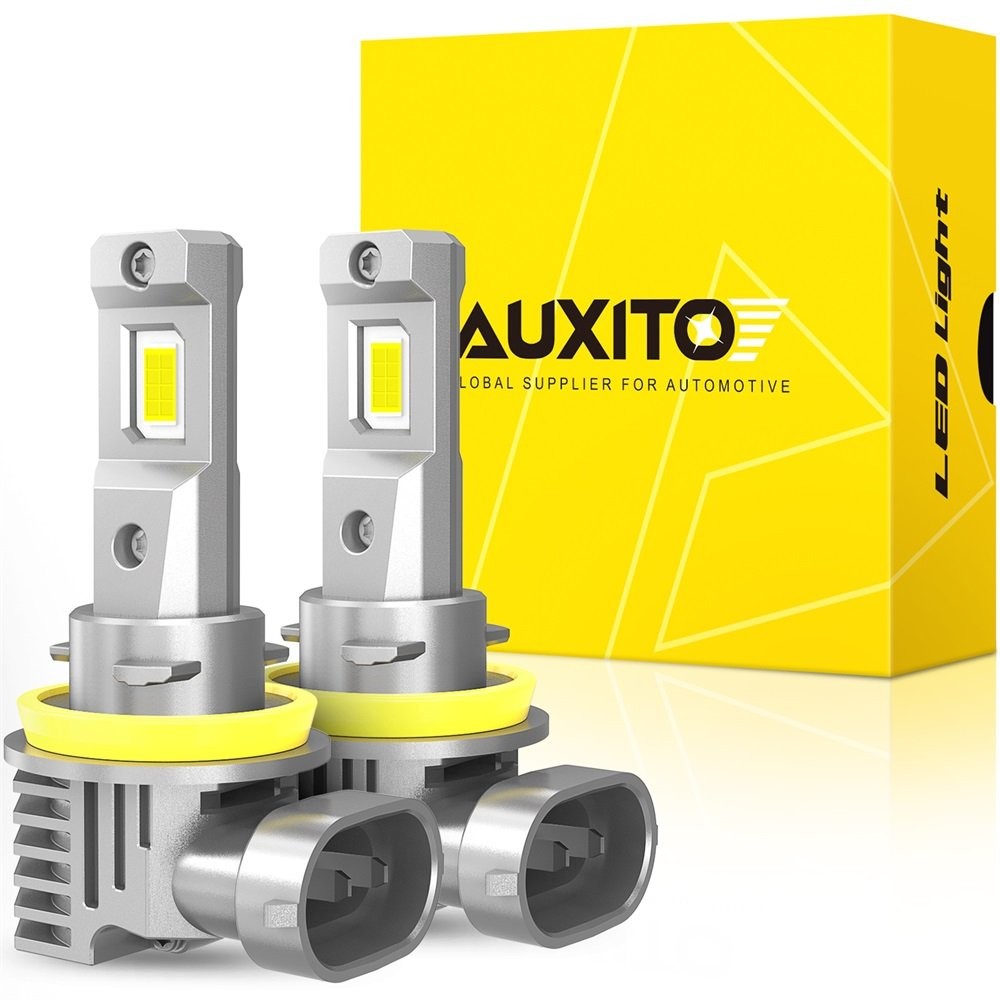 H11/8/9 LED Headlight Bulbs High Low Beam Conversion 6500K White Canbus 2-20X M6