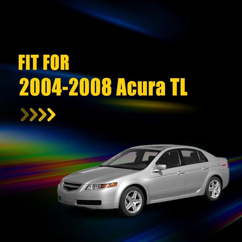 2pcs Smoked Lens White Fender LED Front Side Lights Marker For 2004-08 TL Acura