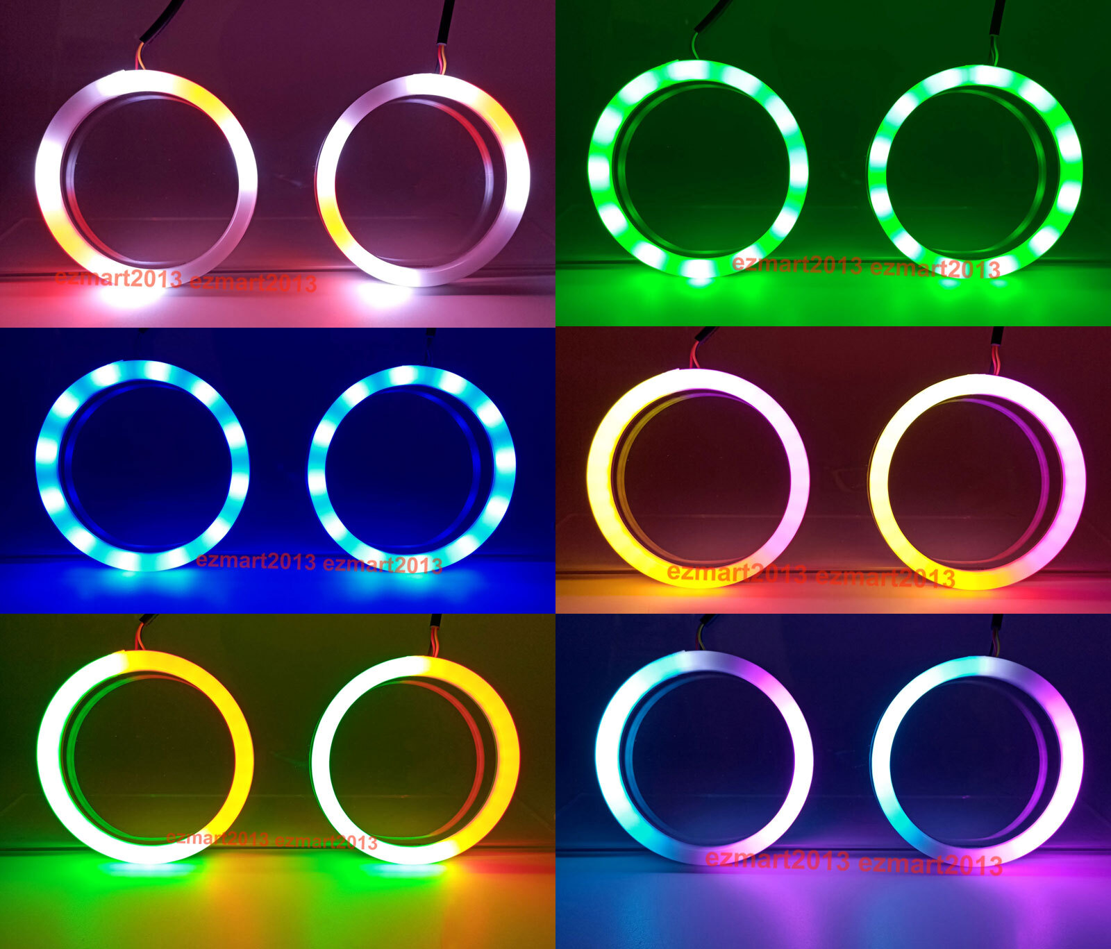 Flow series Chasing Dream color RGB for headlight fog light tail light BT APP