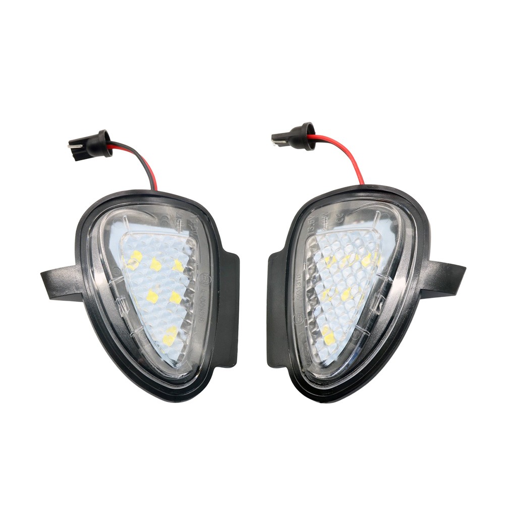 2Pcs For Volkswagen MK6 Golf GTi 2008-2014 LED Under Mirror Side Puddle Lights