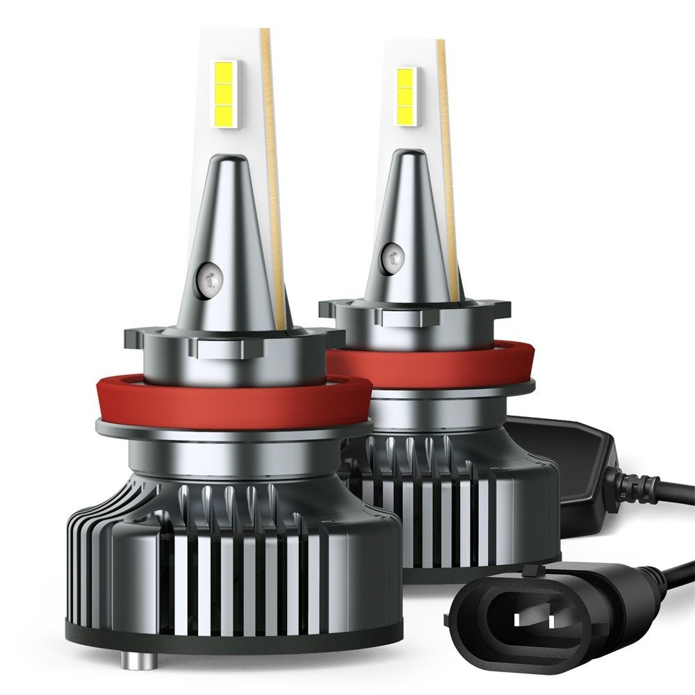 4PCS AUXITO 9005 H11 Combo LED Headlight High Low Beam Bulbs 6500K Cool White Y3