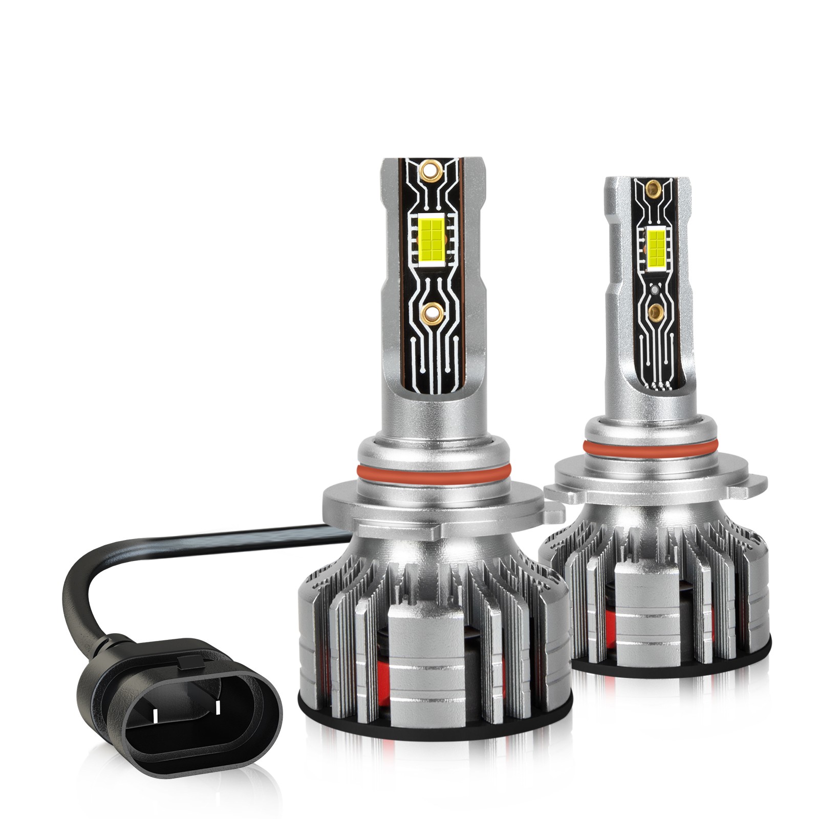 Combo 9005+H11 LED Headlight Super Bright Bulbs Kit White 720000LM High/Low Beam