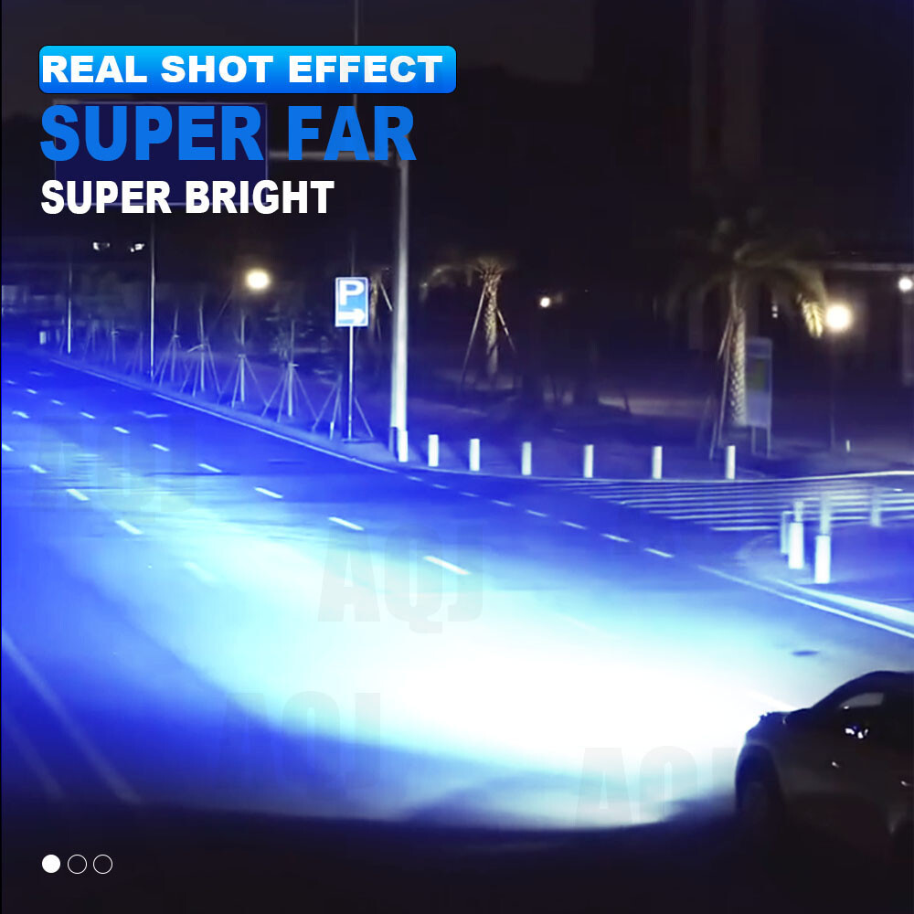 8000K Blue For BMW 535i 2008-2010 Combo LED Headlight Hi/Lo Beam Bulbs