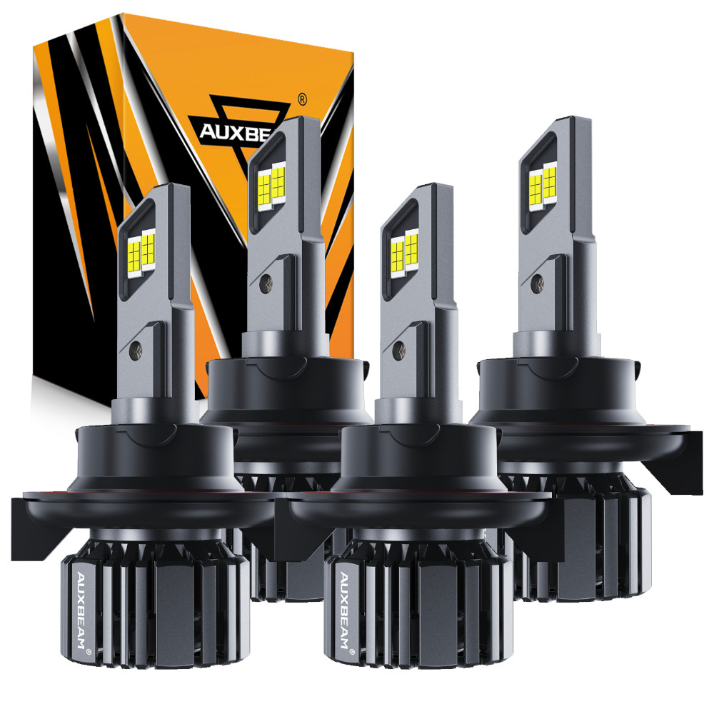 H13 9008 LED Headlight Bulbs Combo Kit for Ford F-250 F-350 Super Duty 2017-2022