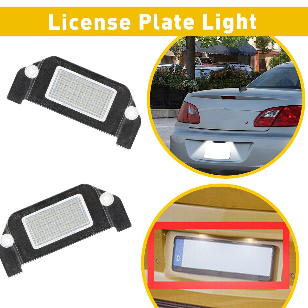 18LED License AUXITO For Plate Free Light 2005-2014 300 Error Chrysler 300C 300S