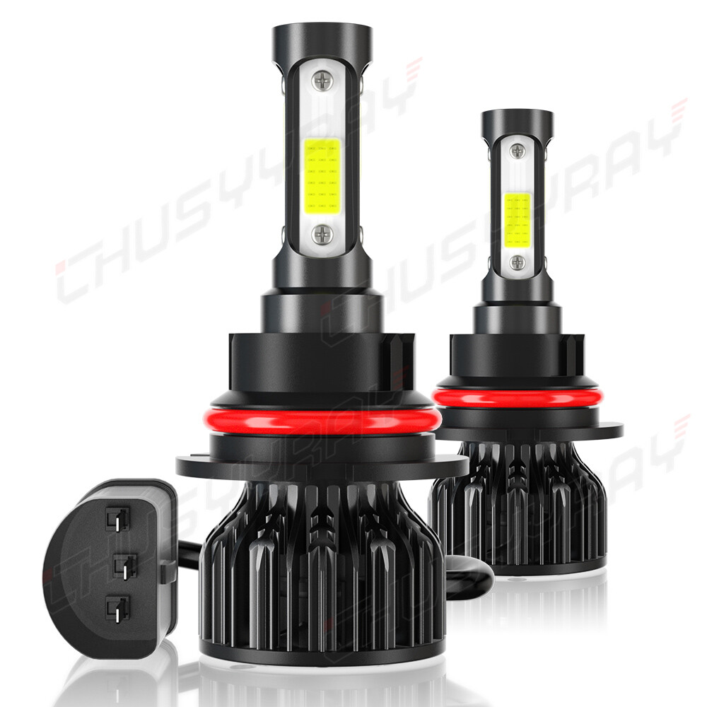 Fit 2005-2019 Nissan Frontier LED Headlight Kit 9007 HB5 6000K White Hi/Low Bulb