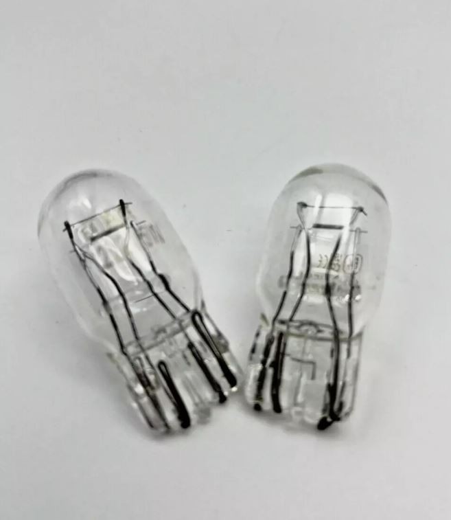 T20 580 7443 Side Light Halogen W21/5w Clear DRL 380w Stop Brake Tail Bulbs Car