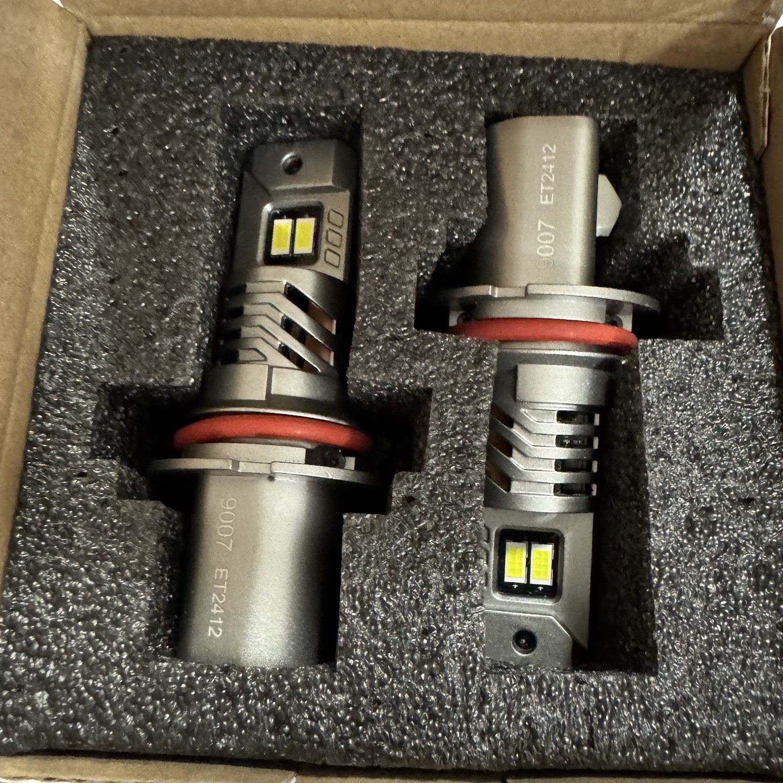 SEALIGHT Xenower X1S 9007/HB5 LED Headlight Bulbs Kit 6000K White NEW E51