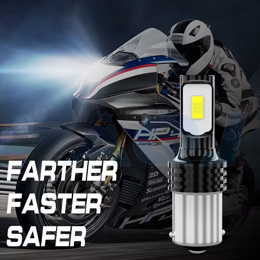 2 pcs Super Bright White 1156 RV Trailer 33-SMD LED 1141 Interior Light Bulbs US