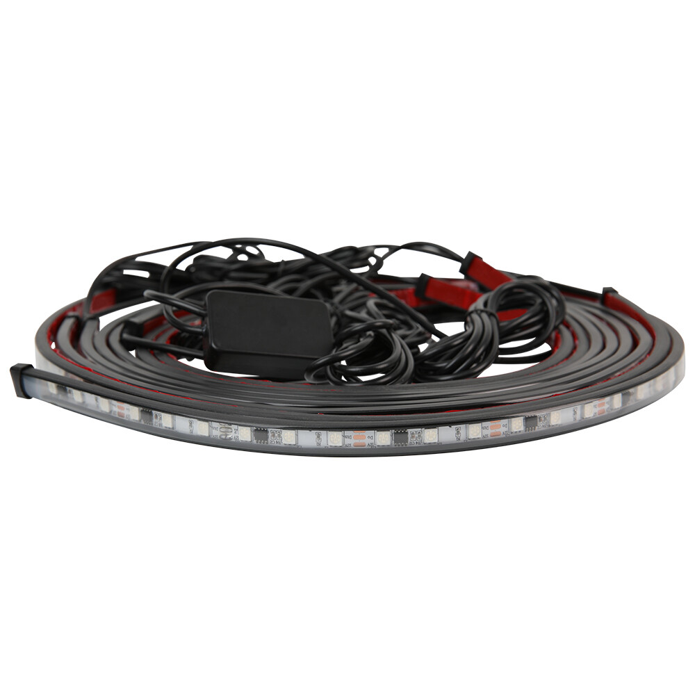 6 PCS RGB LED Underglow Lights LED Lighting Kit Neon Accent Strips For GMC Yukon