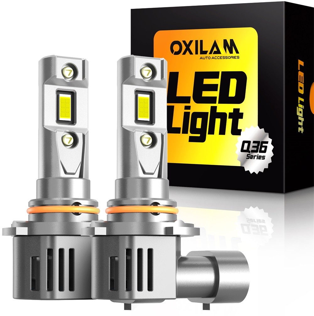 9006 9005 LED Headlight KIT Bulbs 6500K High Low Beam Super Bright White 4-40X