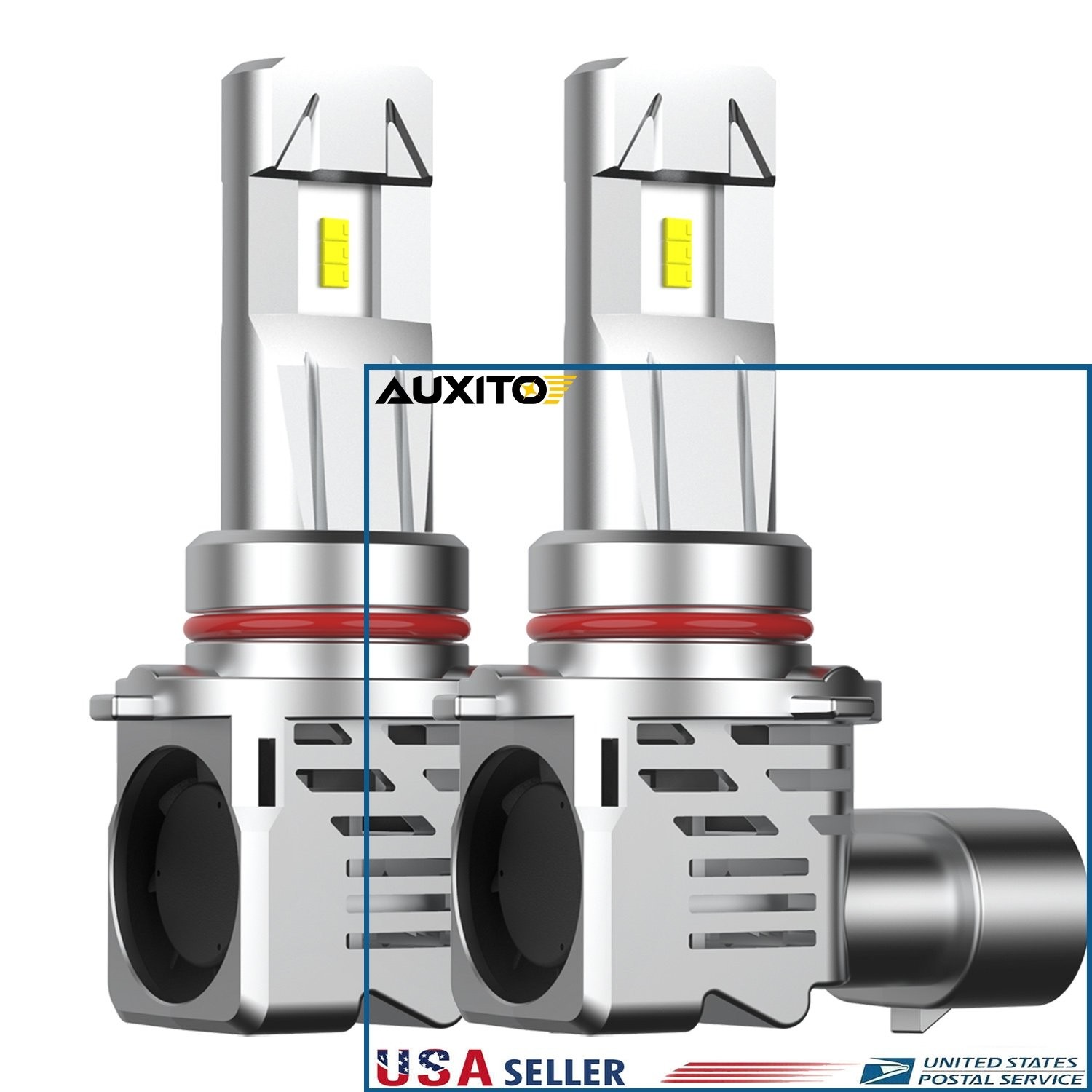 AUXITO 9005 HB3 LED Headlight Bulb Hi Beam Conversion Kit 6000K 2400LM White M3