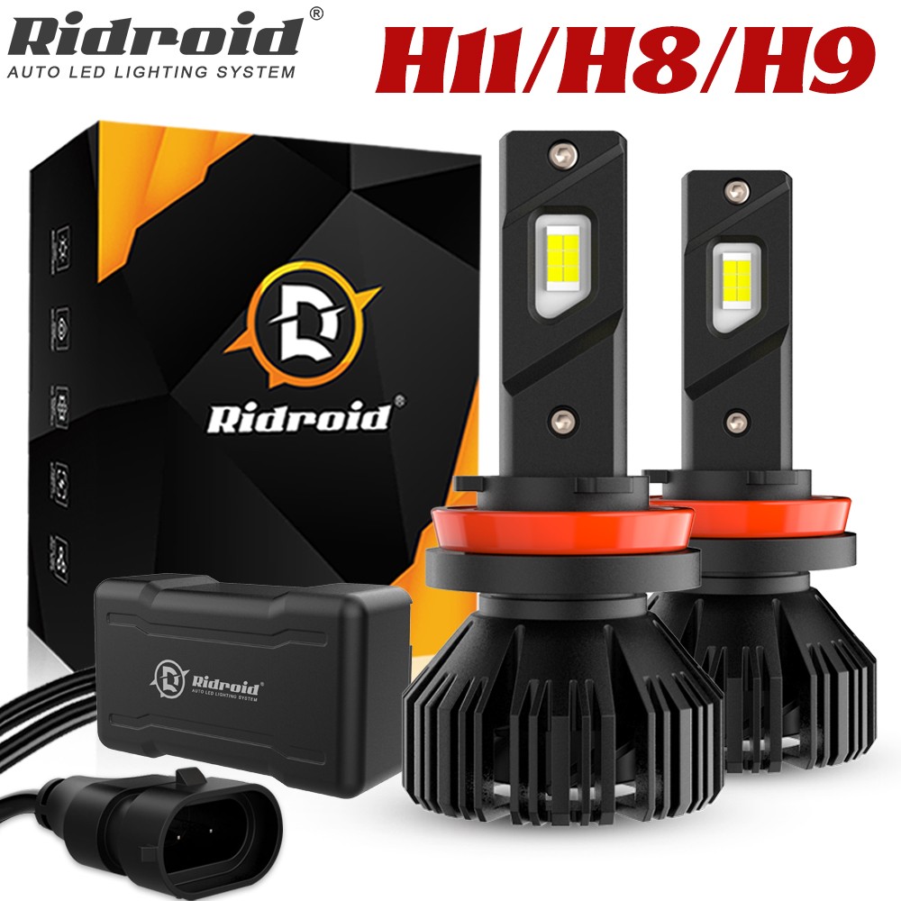 H11 LED Headlight Super Bright Bulbs Kit 6500K White 240000LM High/Low Beam
