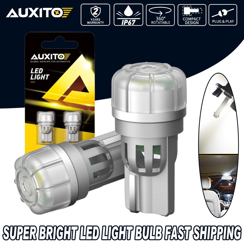 2x T10 White LED 3smd Interior Map light Number Plate Globes Light 6500K Canbus