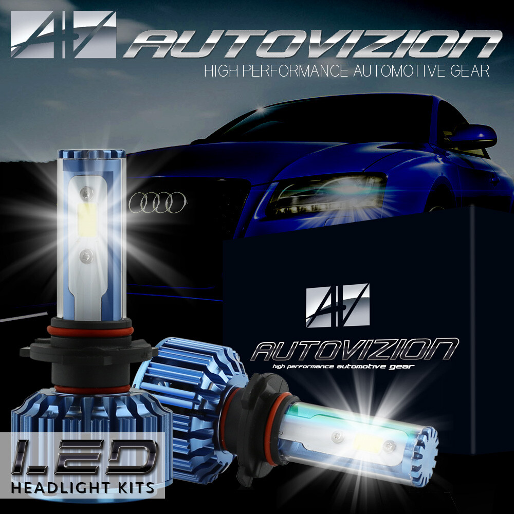 White 9006 HB4 HB4U LED 6500K Low Beam Bulb 252W 25200LM Headlight Kit Cree