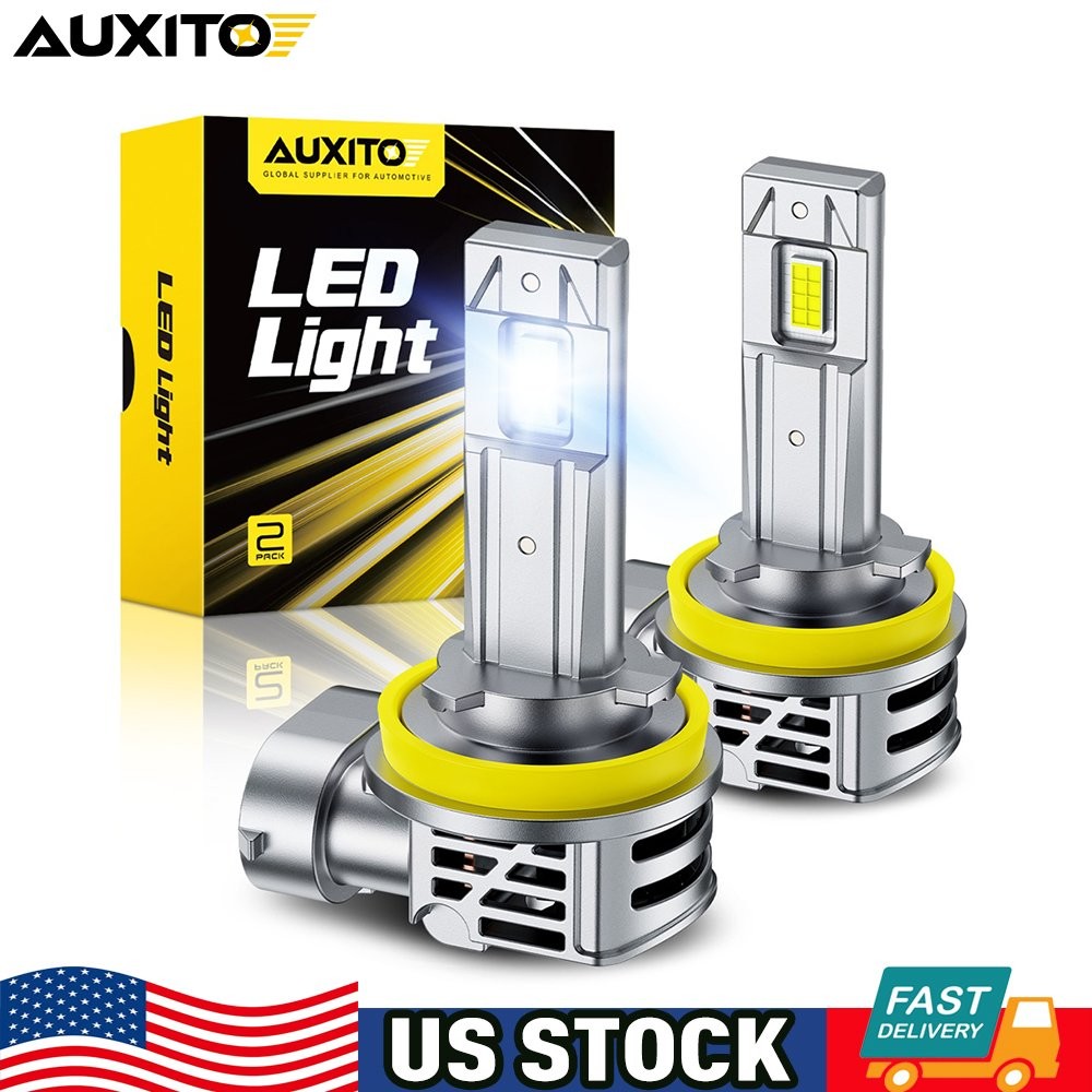 H11 H8 LED Headlight Bulbs Waterproof High/Low Beam 6500K Super Bright 2-20X