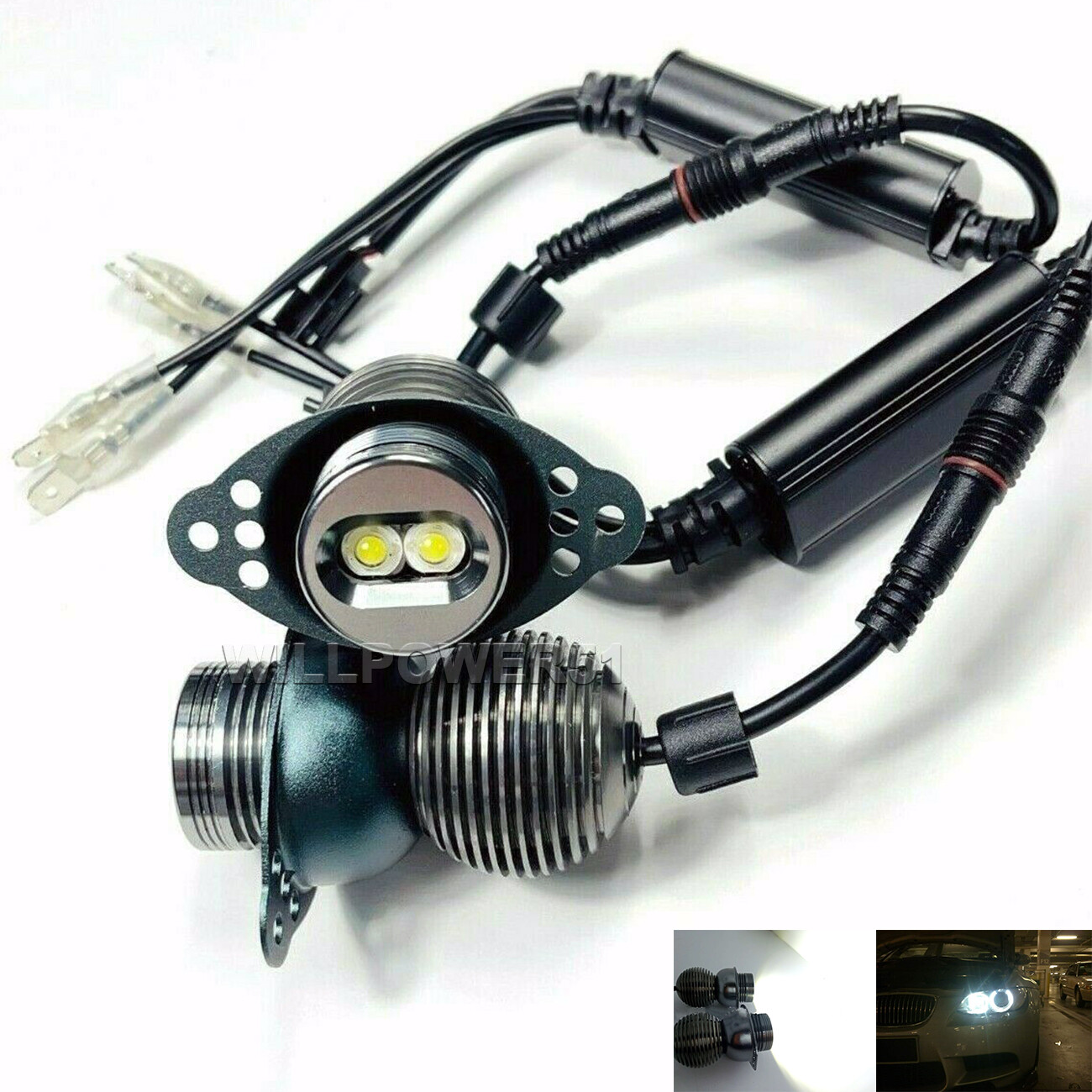 1000LM No Error Canbus LED ANGEL EYE MARKER DRL BULB FOR E90 LCI 09-11 335i 328i