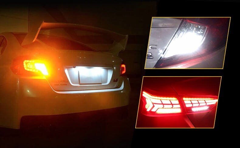 1156 1157 3157 7440 7443 LED Brake Light White Red Yellow Car Stop Tail Lamp