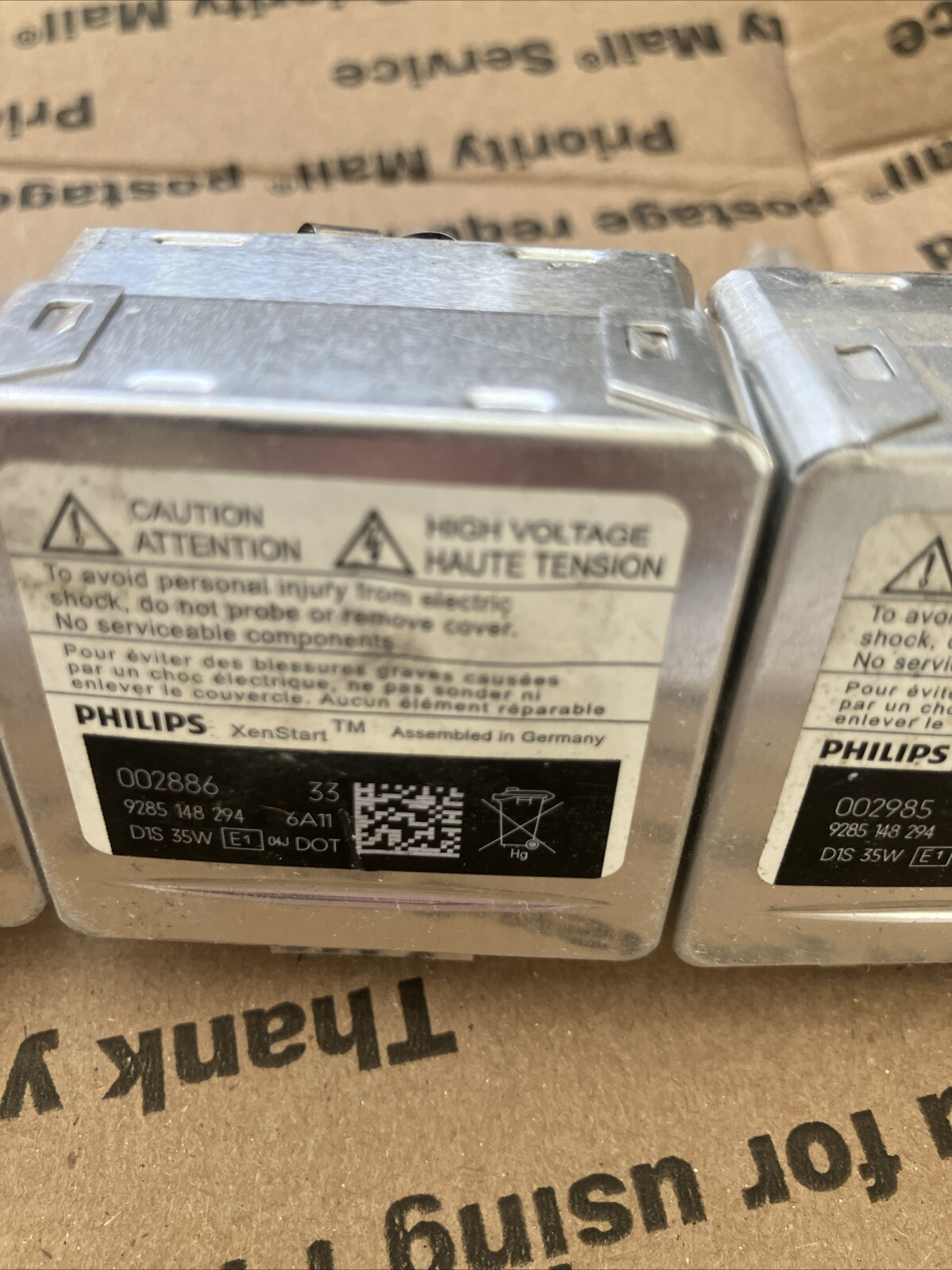PHILIPS D3S XenStart HID XENON Headlight Bulb 42403C1 4200K D3S 35W 008566 11