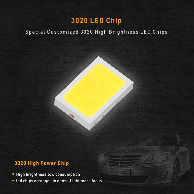 4PCS White 31MM CANBUS Error Free 3020SMD Festoon LED Interior Map Dome Bulbs