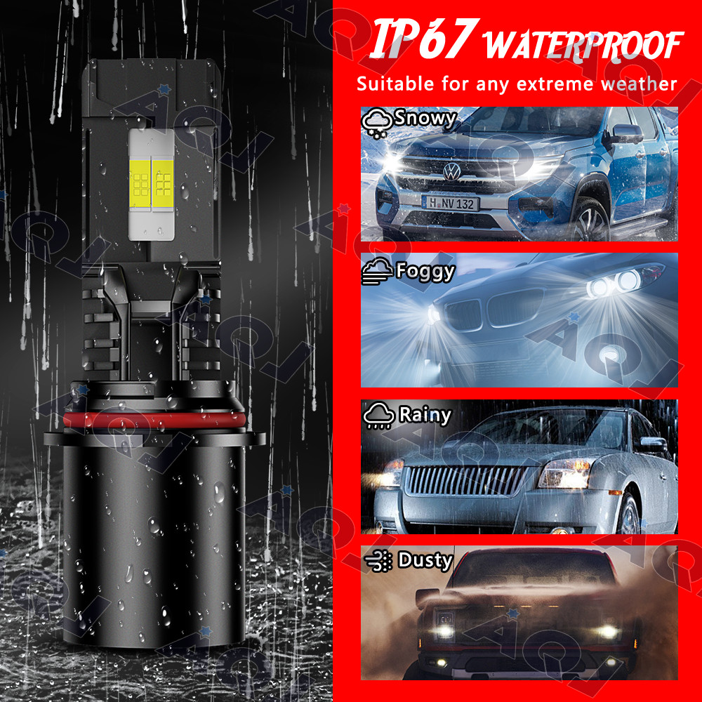 LED Headlight High Low+Fog Light Bulbs white kit For Dodge Durango 1998-2000