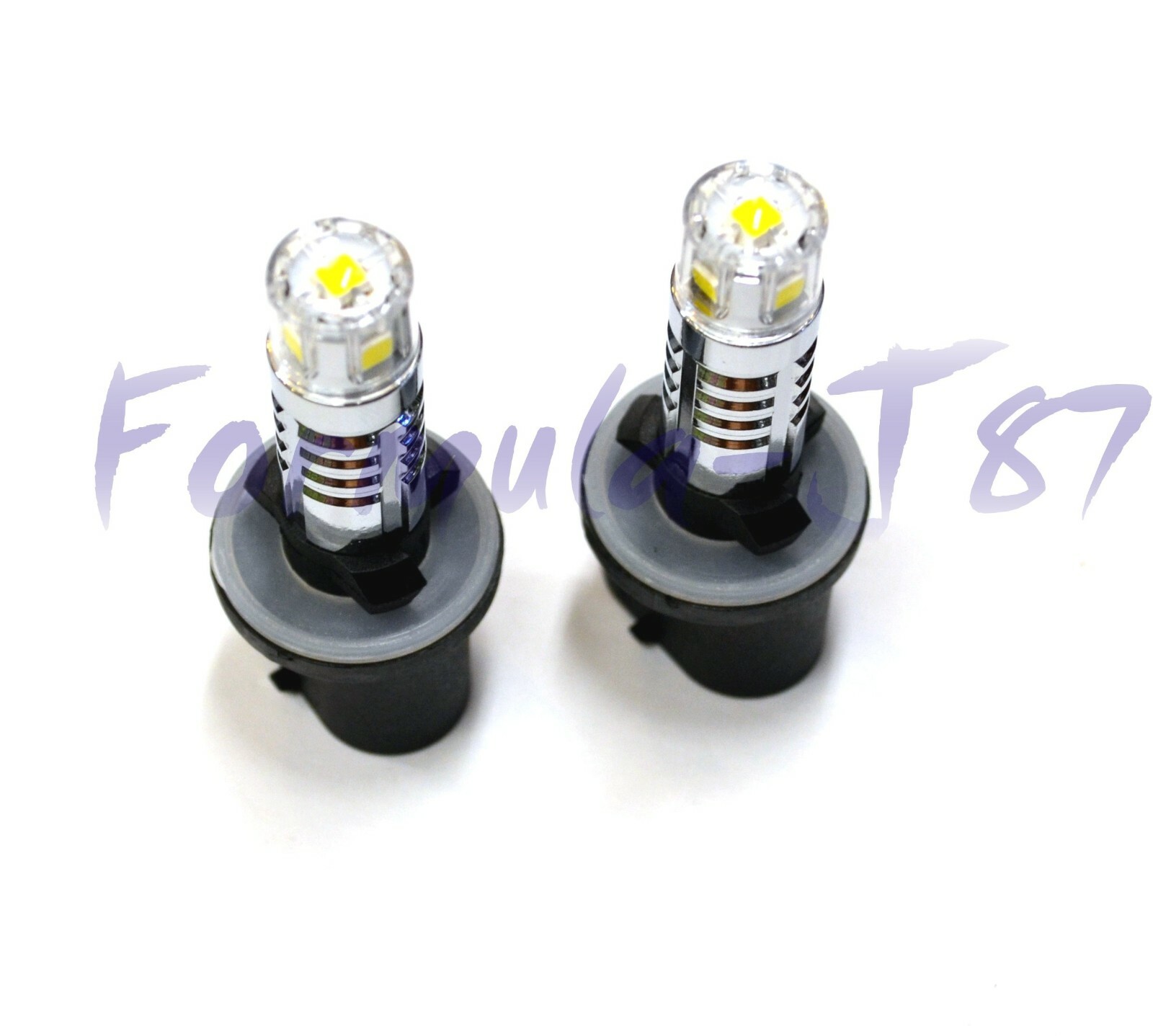 LED 20W 885 H27 White 5000K Two Bulbs Fog Light Replacement Upgrade Lamp Stock