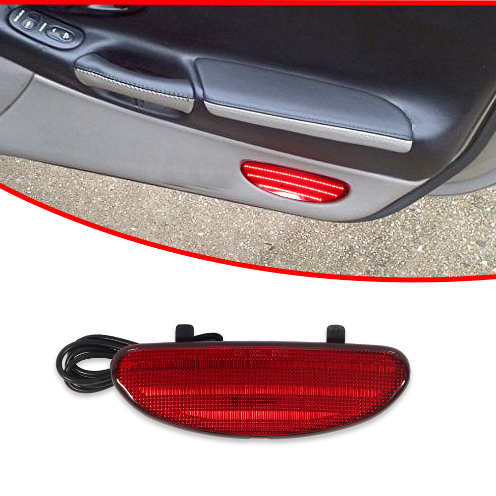 Fit Chevrolet Corvette C5 1997-2004 Inner Red LED Door Panel Reflector 10295148