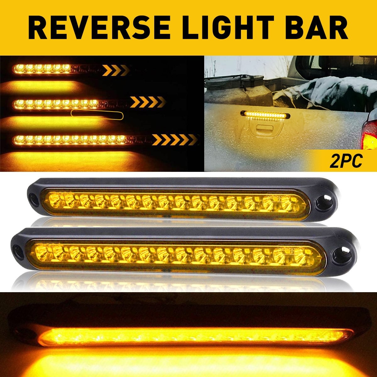 2X SMOKED LED SIDE MARKER LAMP TURN SIGNAL FLOWING LIGHT AMBER SEQUENTIAL BRIGHT