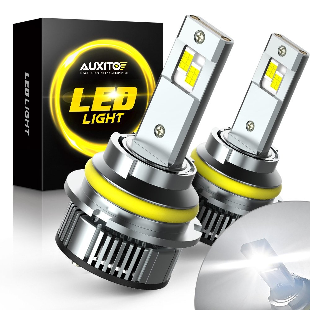 2 Sides 9007 Hi/Lo LED Headlight Bulbs Kit for Ford F-150 F-250 F-350 Super Duty