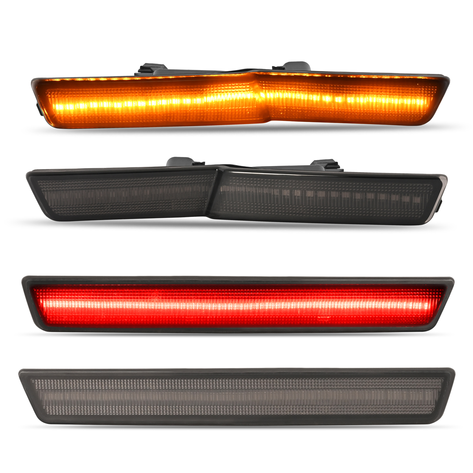 For Dodge Challenger SRT Hellcat Widebody 2018-2022 LED Bumper Side Marker Light