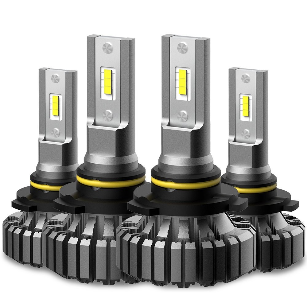 CANBUS 4PCS 9005 9006 LED High Low Beam Headlight Headlamps 40000LM Super Bright