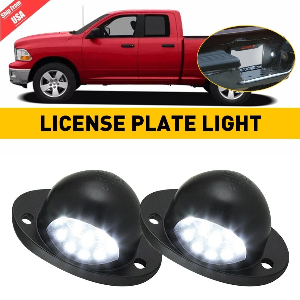 18-LED License Plate Lights 1000LM For 1994-2002 Dodge Ram 1500 2500 3500 PICKUP