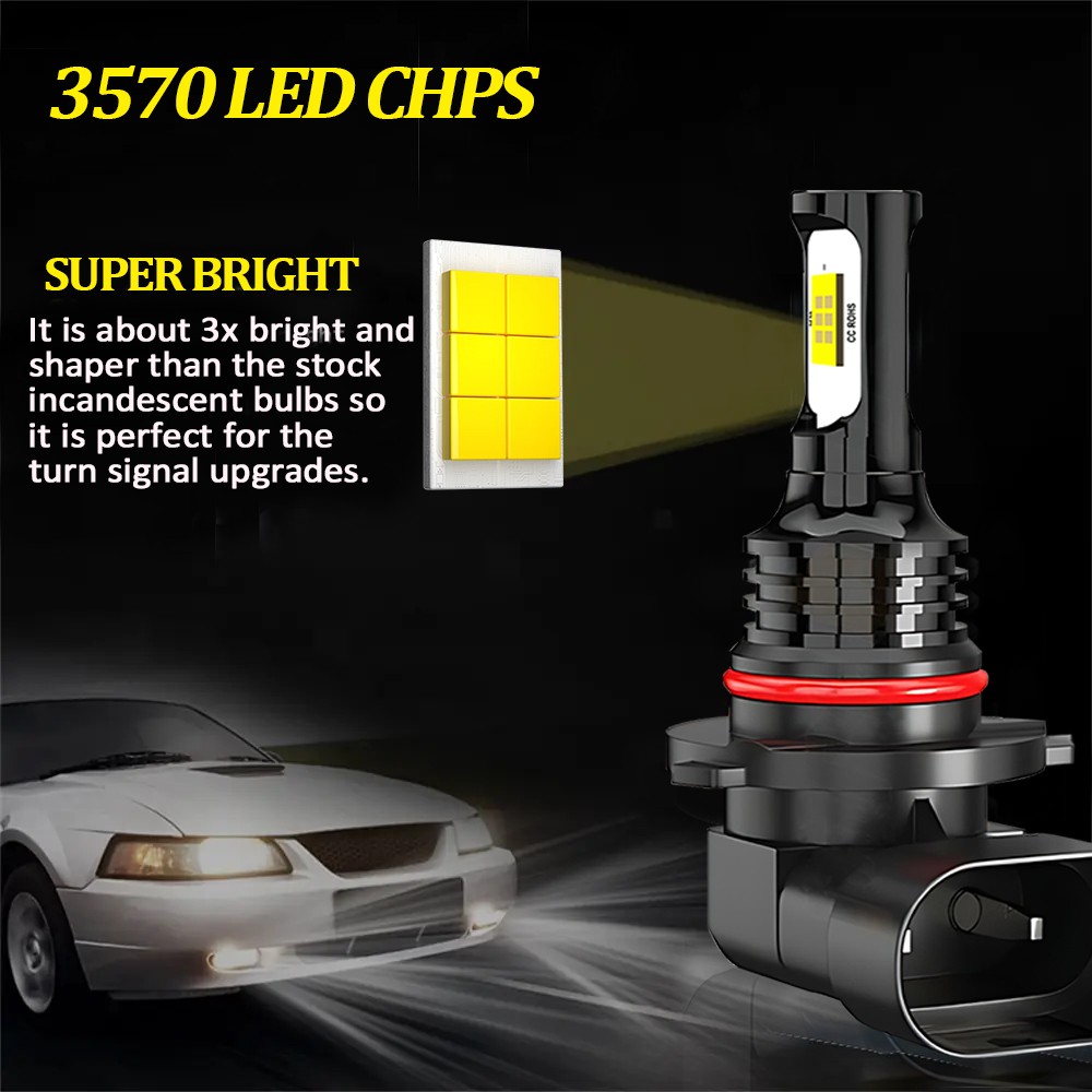 9005+H11 LED Headlight Bulbs Kit For Chevrolet Malibu 2013-2021 High Low Beam