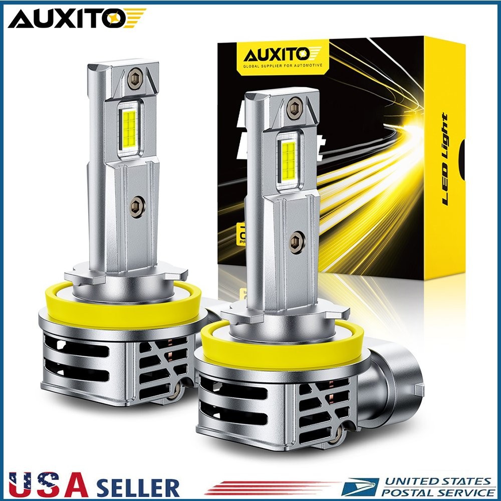 AUXITO H11 H8 LED Headlight Kit Hi/ Low Beam Bulbs Super Bright 6500K 2-20X