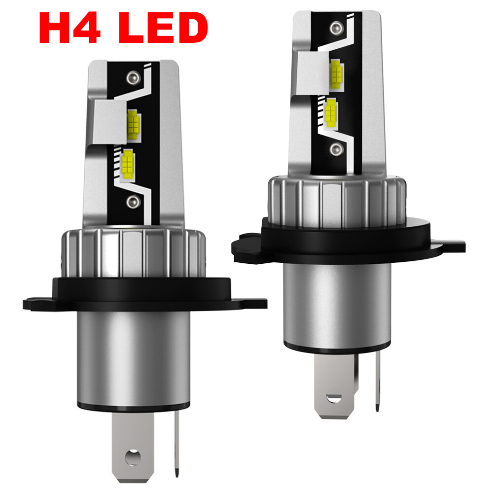 NOVSIGHT H4 9005 9006 H7 H11 LED Headlight Conversion Kits 6500K White Mini Size