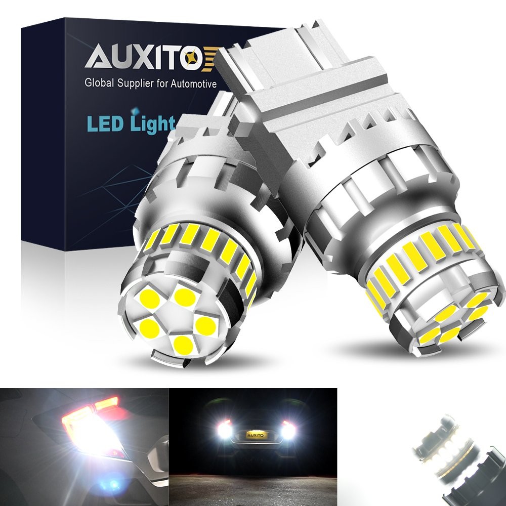 2x 3157 3156 LED Reverse Backup Turn Signal DRL Light Bulbs 6500K White CANBUS