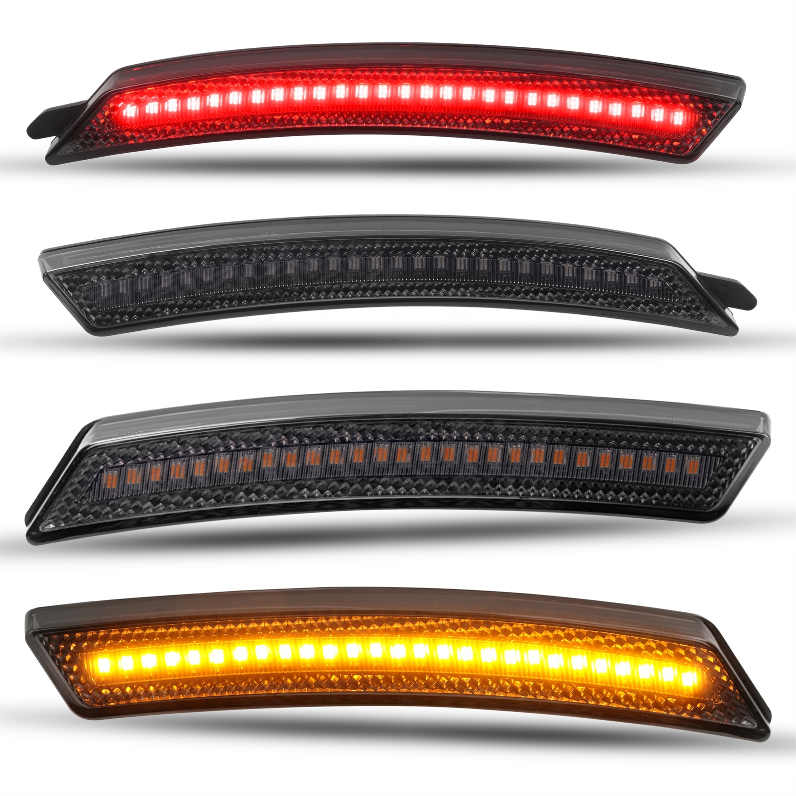 4PCS For Mini Cooper R55 R56 R57 R58 R59 R60 Front Rear LED Side Marker Lights